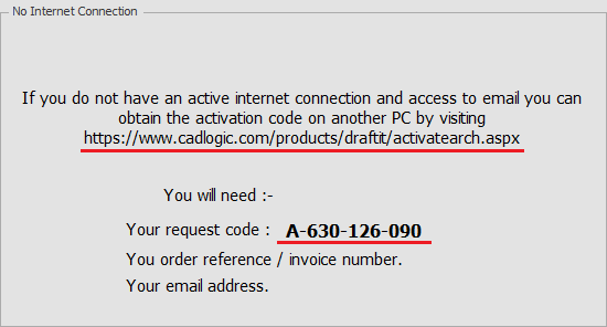 Software activation problem example image number six