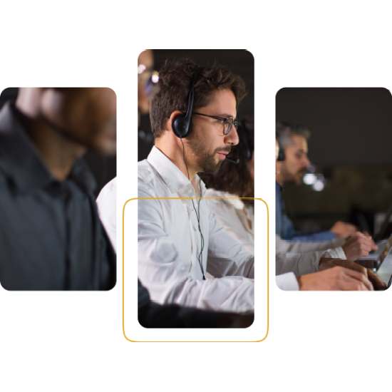 Cadlogic animated people and objects logo